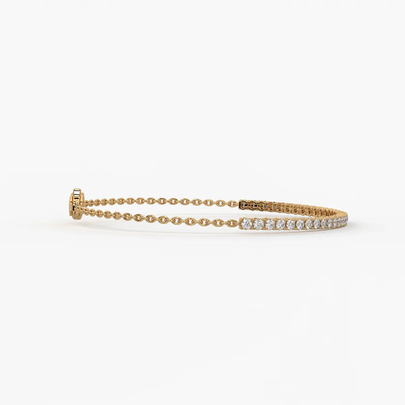 Serelune Diamond Flexi Tennis Bracelet