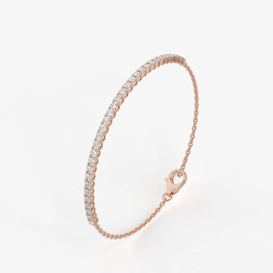 Serelune Diamond Flexi Tennis Bracelet