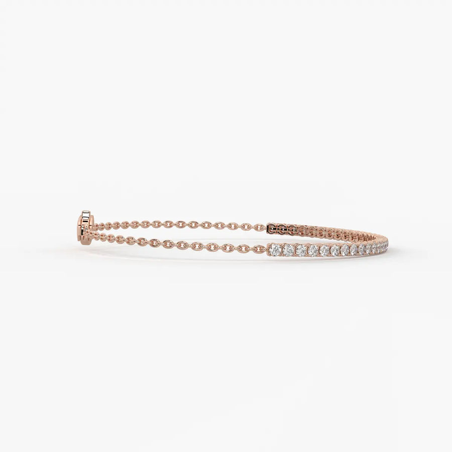 Serelune Diamond Flexi Tennis Bracelet