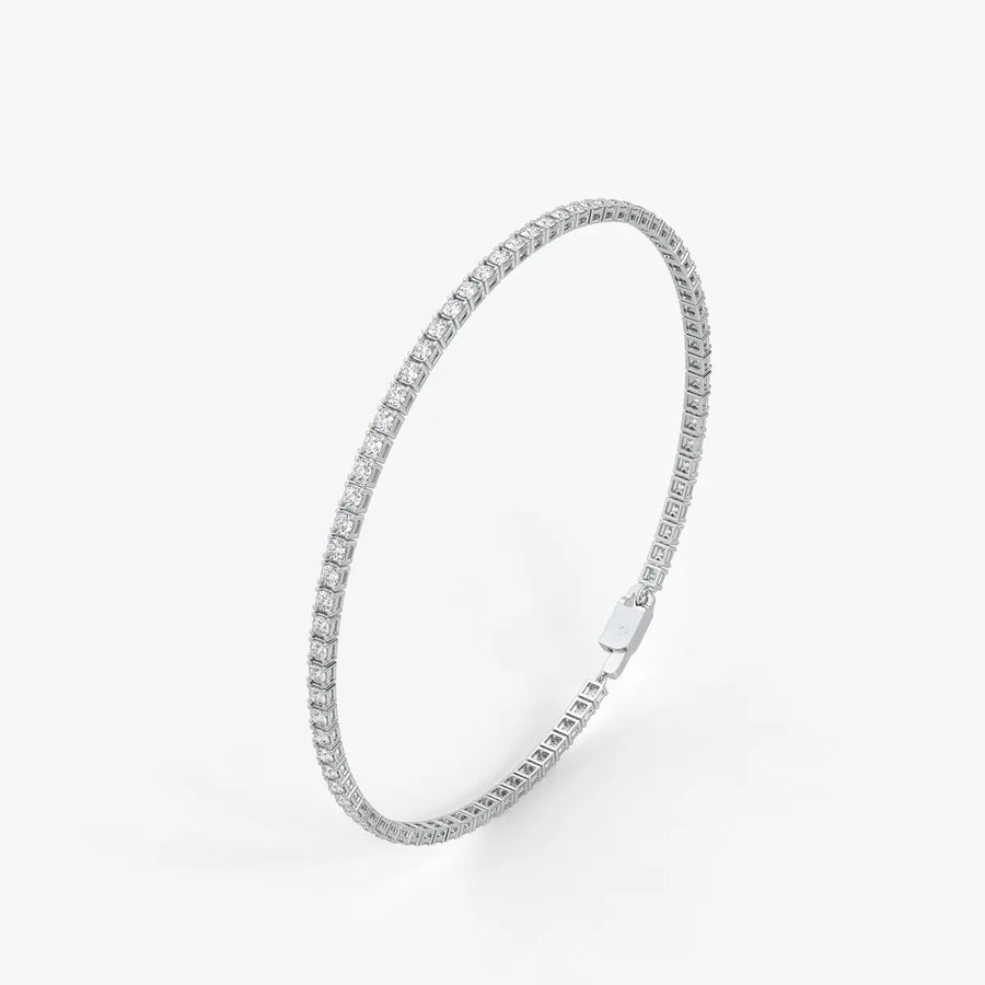 Velnora Diamond Streamline Tennis Bracelet