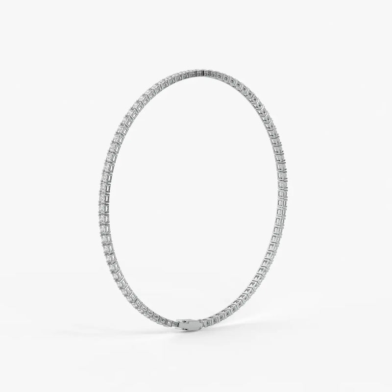 Velnora Diamond Streamline Tennis Bracelet