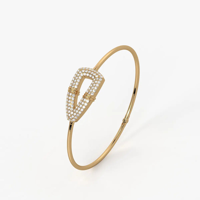Geo Buckle Designer Bracelet