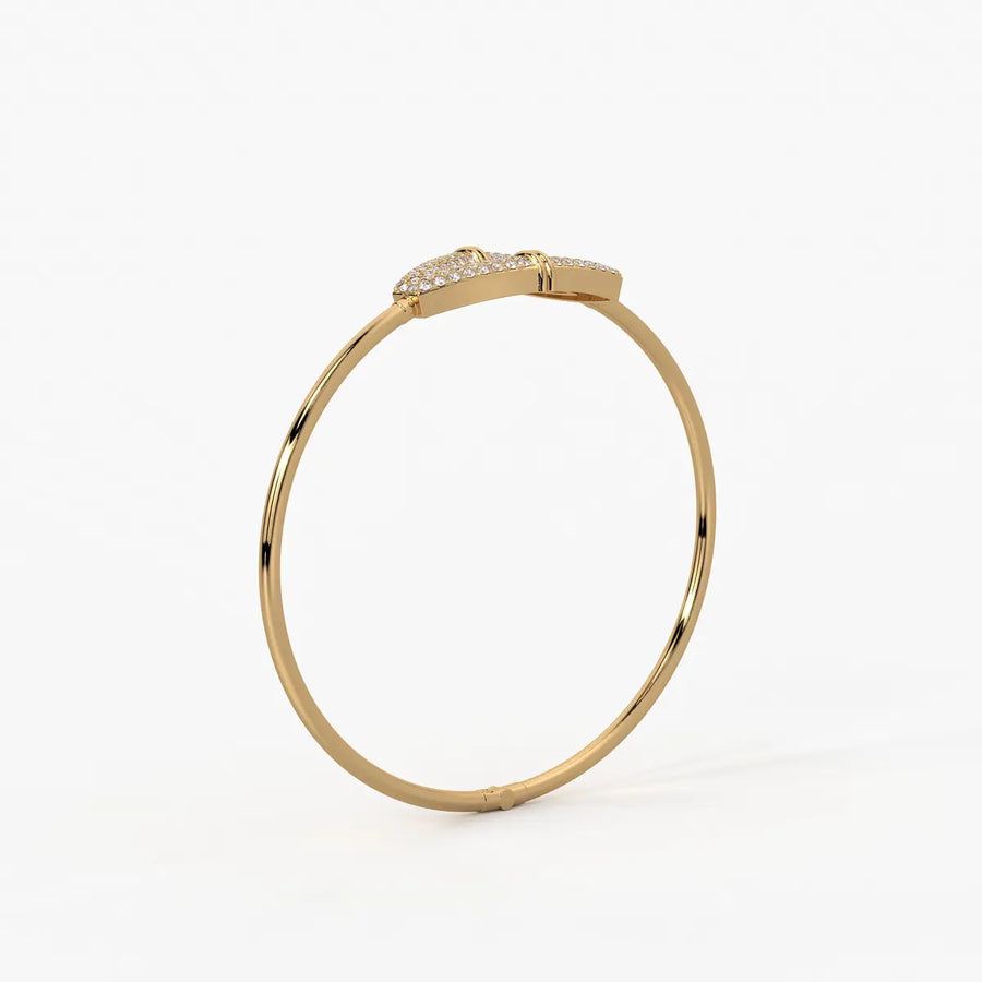 Geo Buckle Designer Bracelet