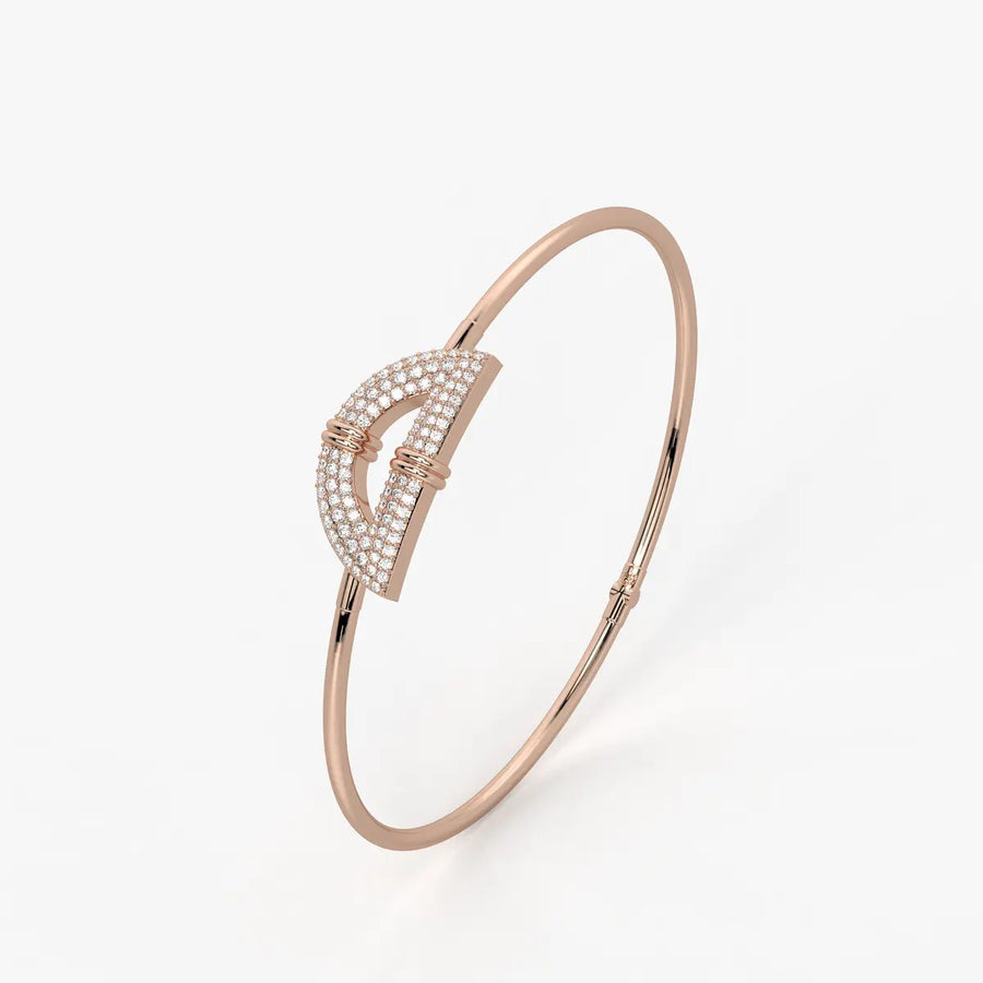 Crescent Buckle Designer Bracelet