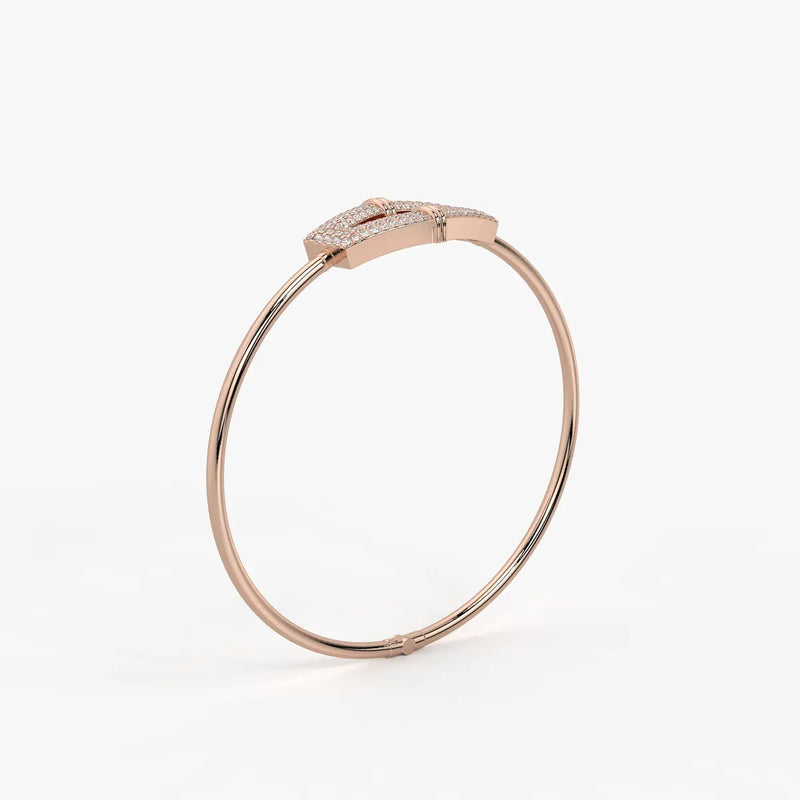 Double Edge Marquise Designer Bracelet