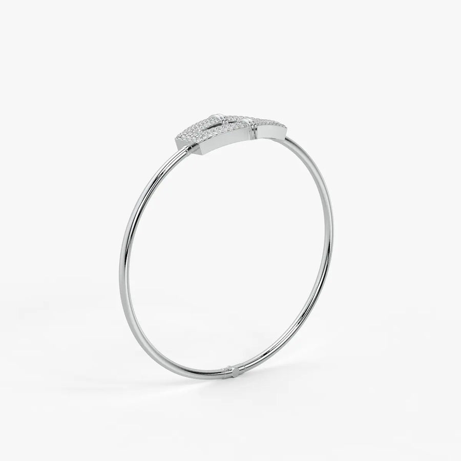 Double Edge Marquise Designer Bracelet