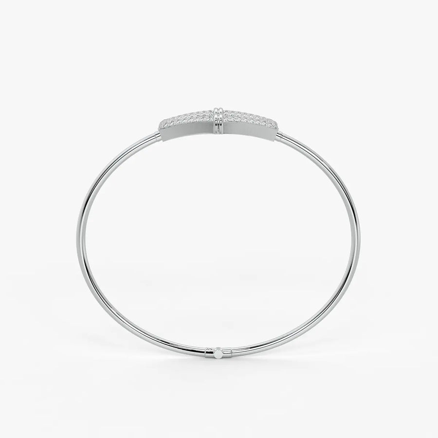 Double Edge Marquise Designer Bracelet