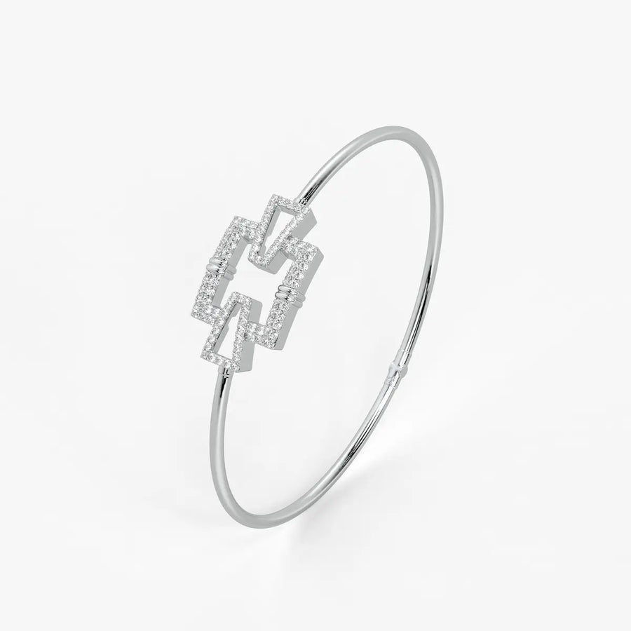 Zigzag Link Designer Bracelet