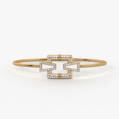 Zigzag Link Designer Bracelet