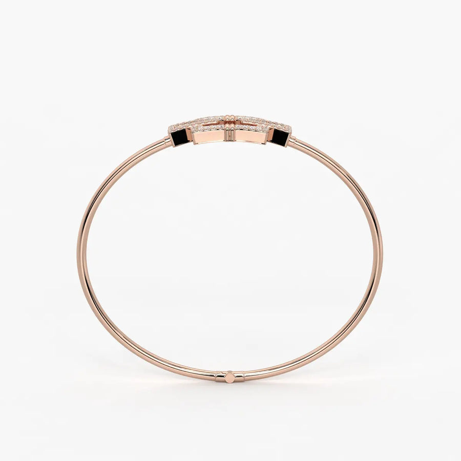 Zigzag Link Designer Bracelet