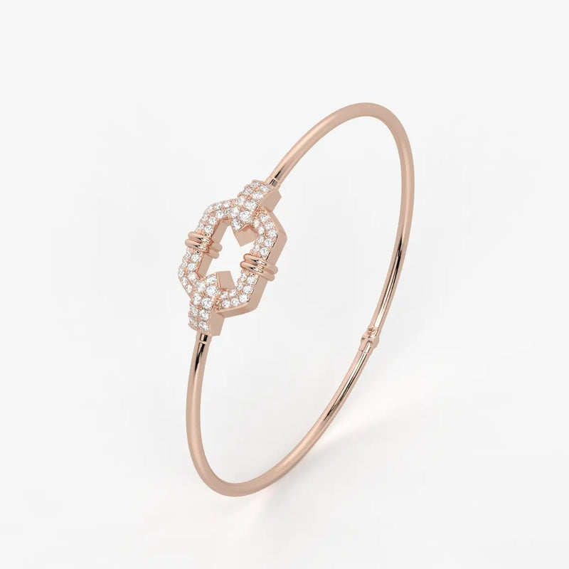 Interlock Halo Designer Bracelet