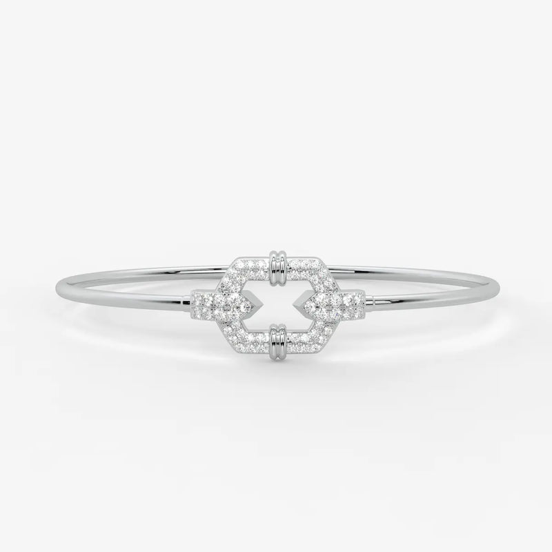 Interlock Halo Designer Bracelet