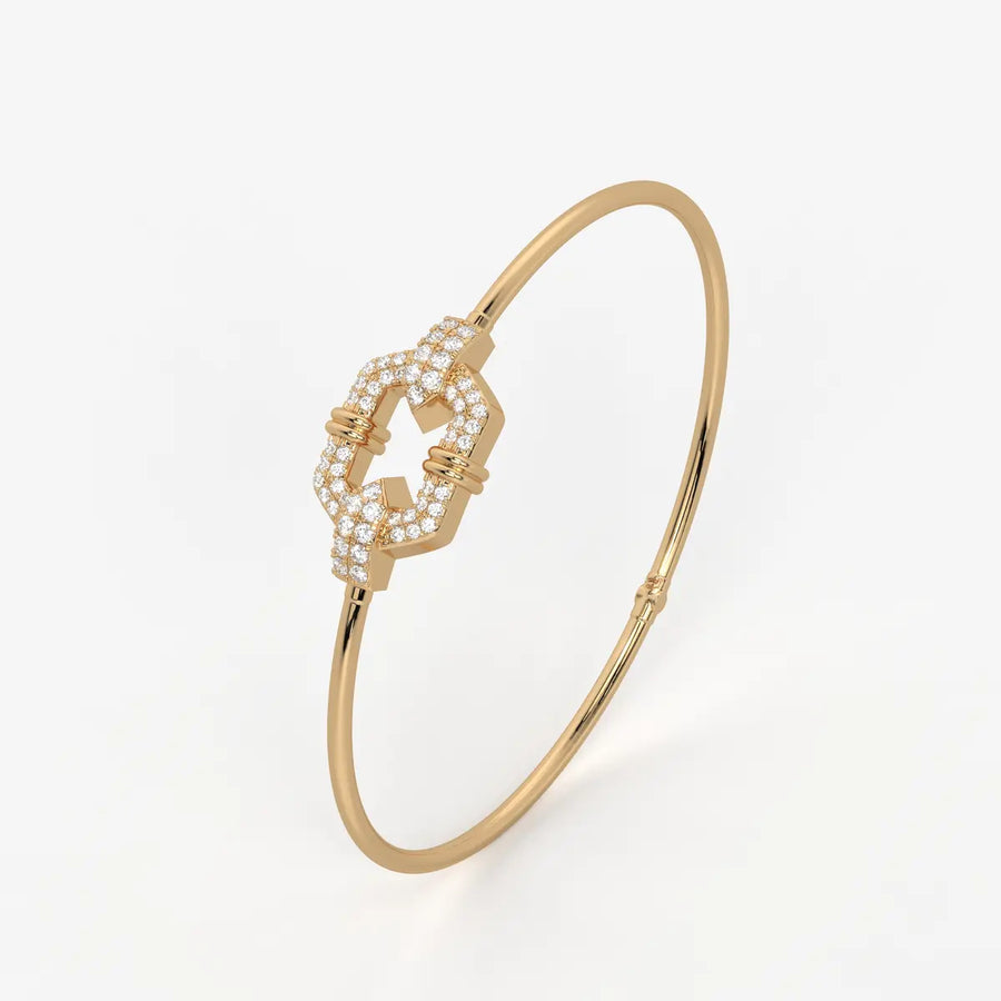 Interlock Halo Designer Bracelet