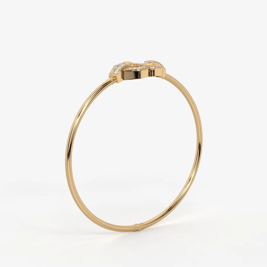 Interlock Halo Designer Bracelet