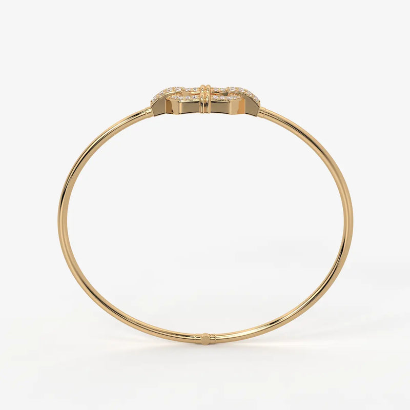 Interlock Halo Designer Bracelet