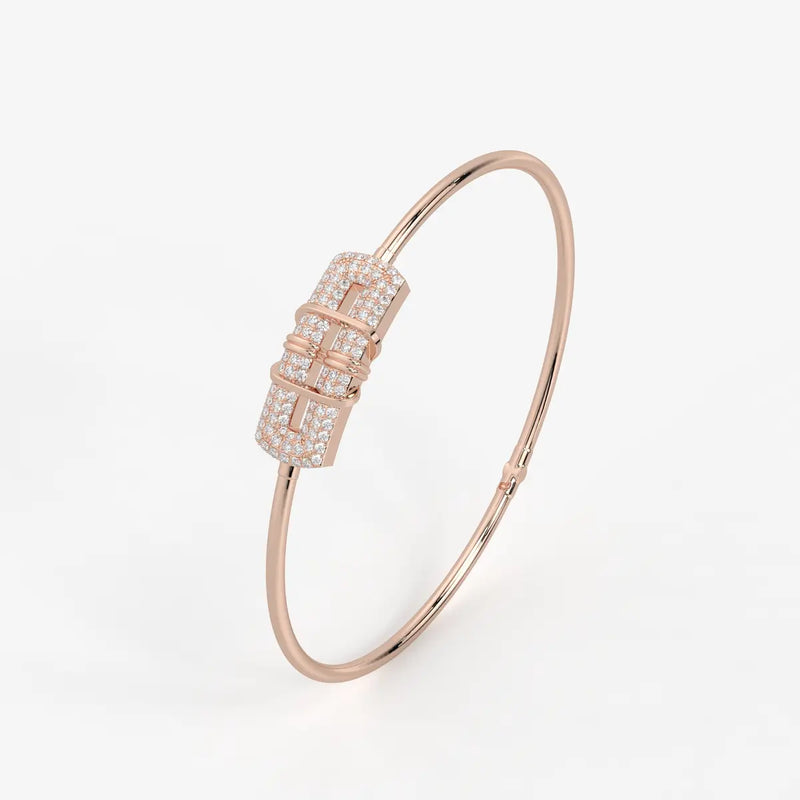 Buckled Bar Designer Bracelet