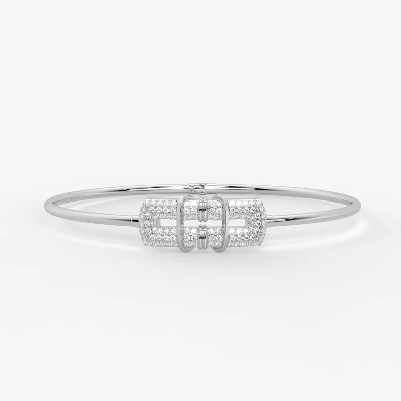 Buckled Bar Designer Bracelet