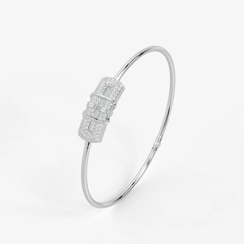 Buckled Bar Designer Bracelet