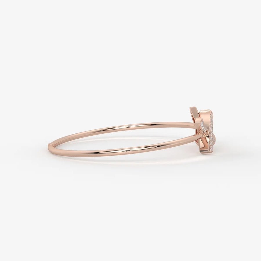 Cross Loop Designer Bracelet