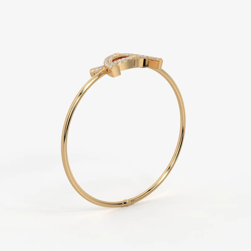 Cross Loop Designer Bracelet