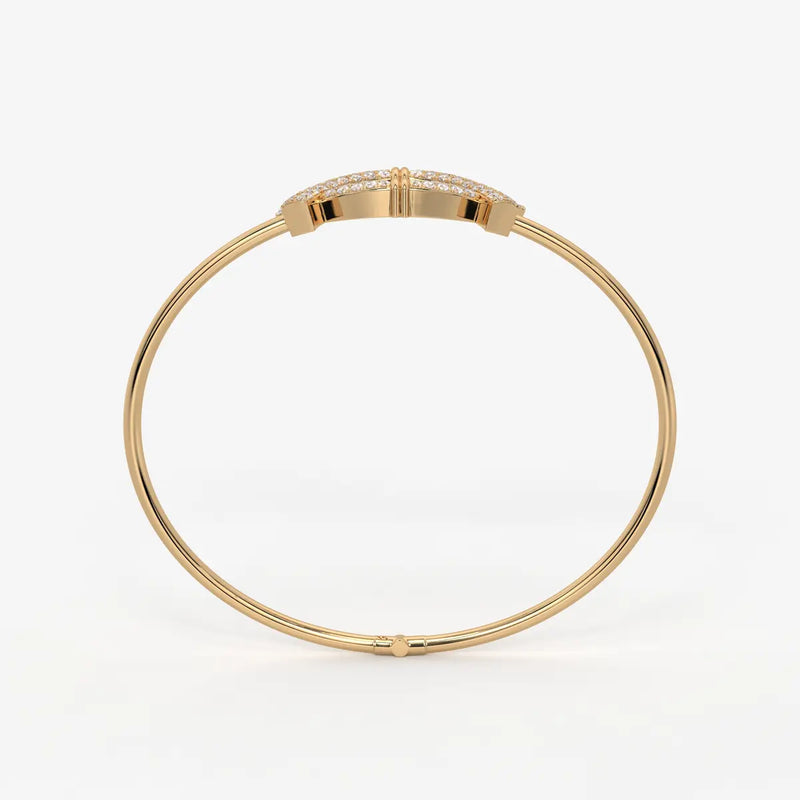 Cross Loop Designer Bracelet