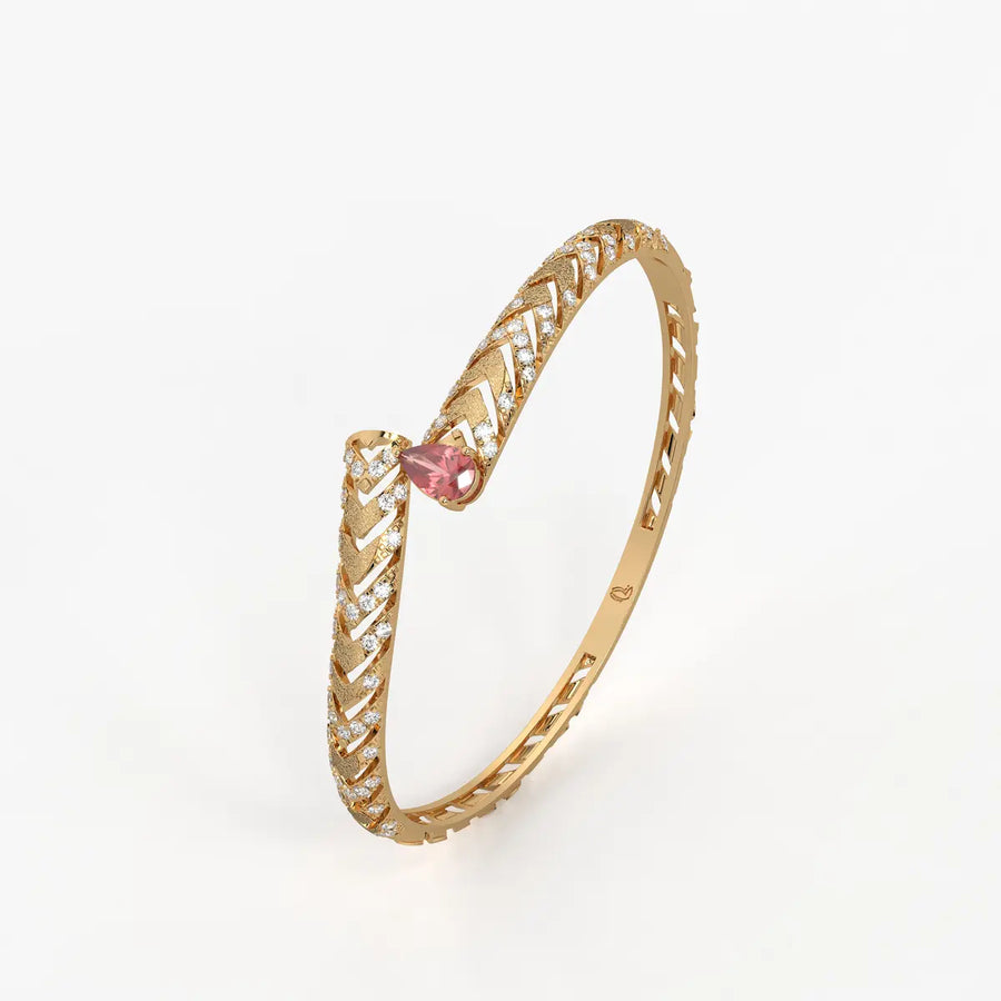 Rosyra Chevron Drop Bracelet