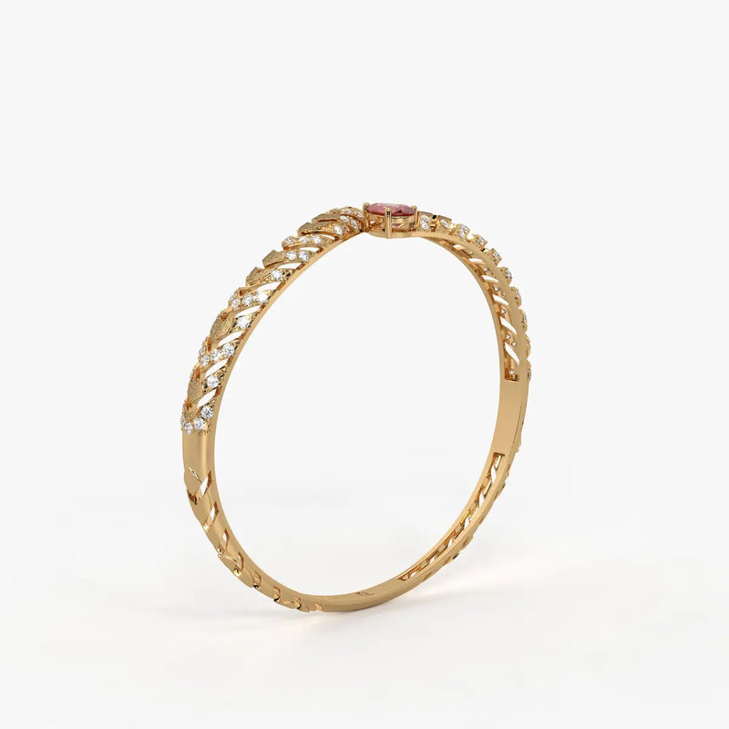 Rosyra Chevron Drop Bracelet