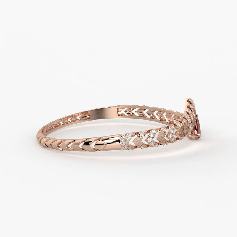 Rosyra Chevron Drop Bracelet