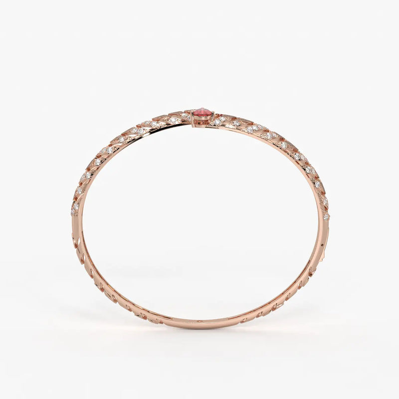 Rosyra Chevron Drop Bracelet