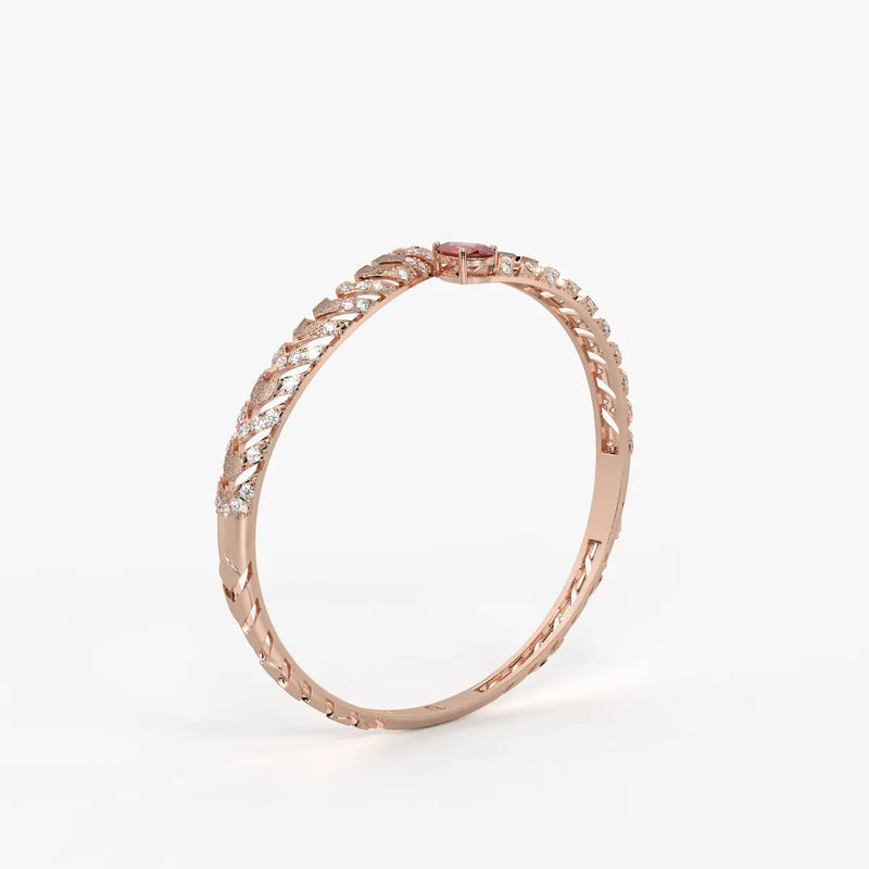 Rosyra Chevron Drop Bracelet