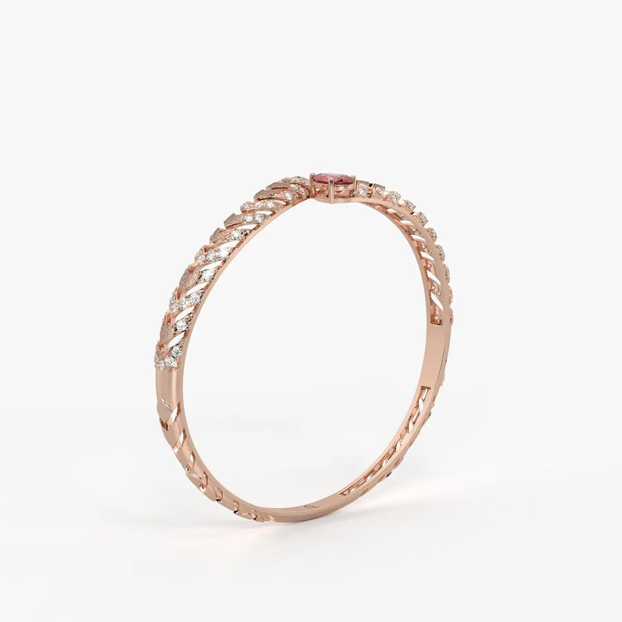 Rosyra Chevron Drop Bracelet