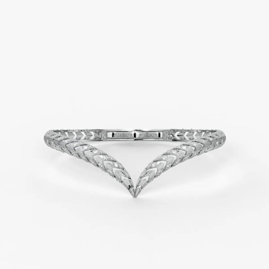 Aurevyn Chevron Crown Bracelet