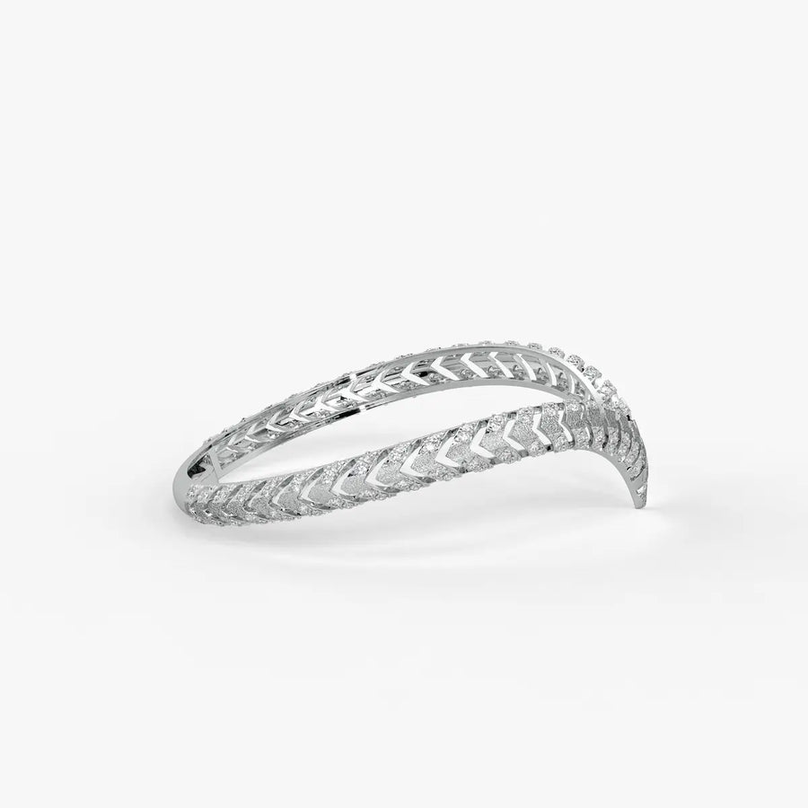 Aurevyn Chevron Crown Bracelet
