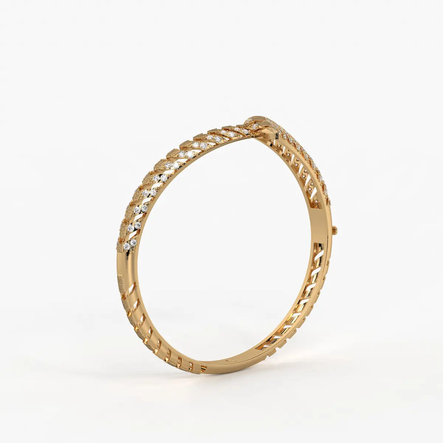 Virelle Chevron Twist Bracelet
