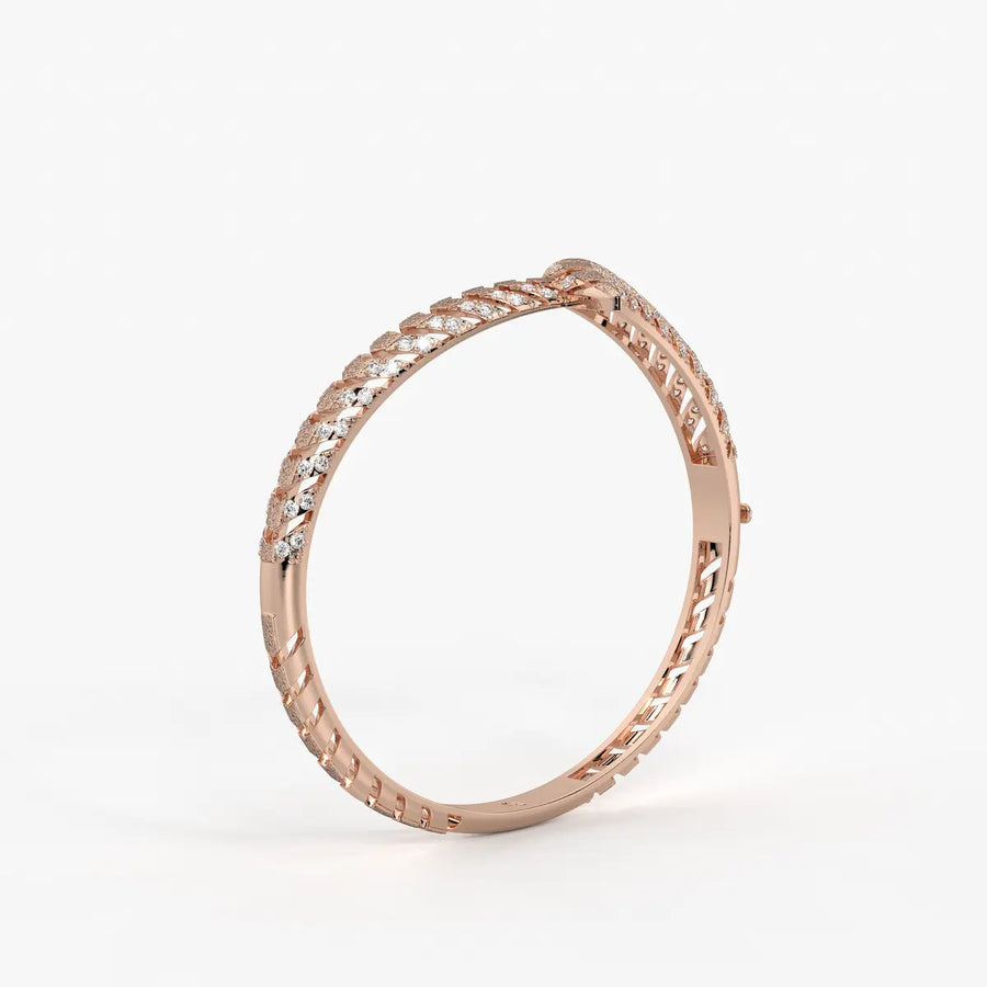 Virelle Chevron Twist Bracelet