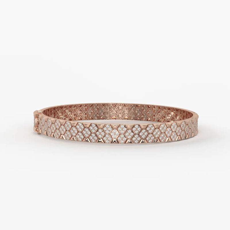 Hexara Glint Weave Bracelet