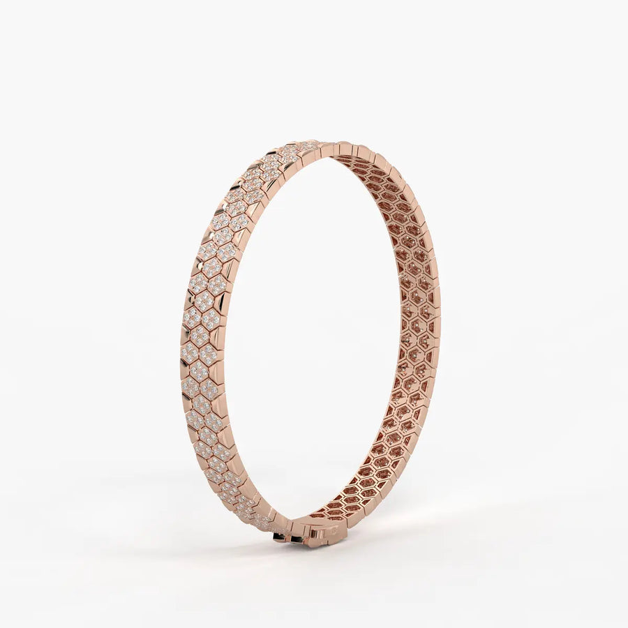 Hexara Glint Weave Bracelet