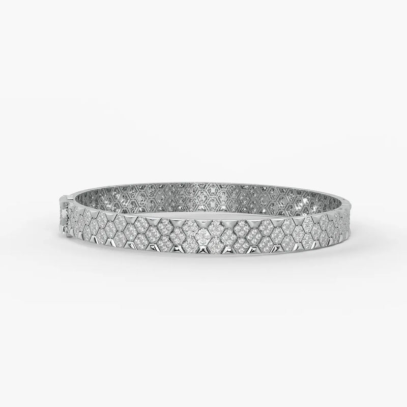 Hexara Glint Weave Bracelet