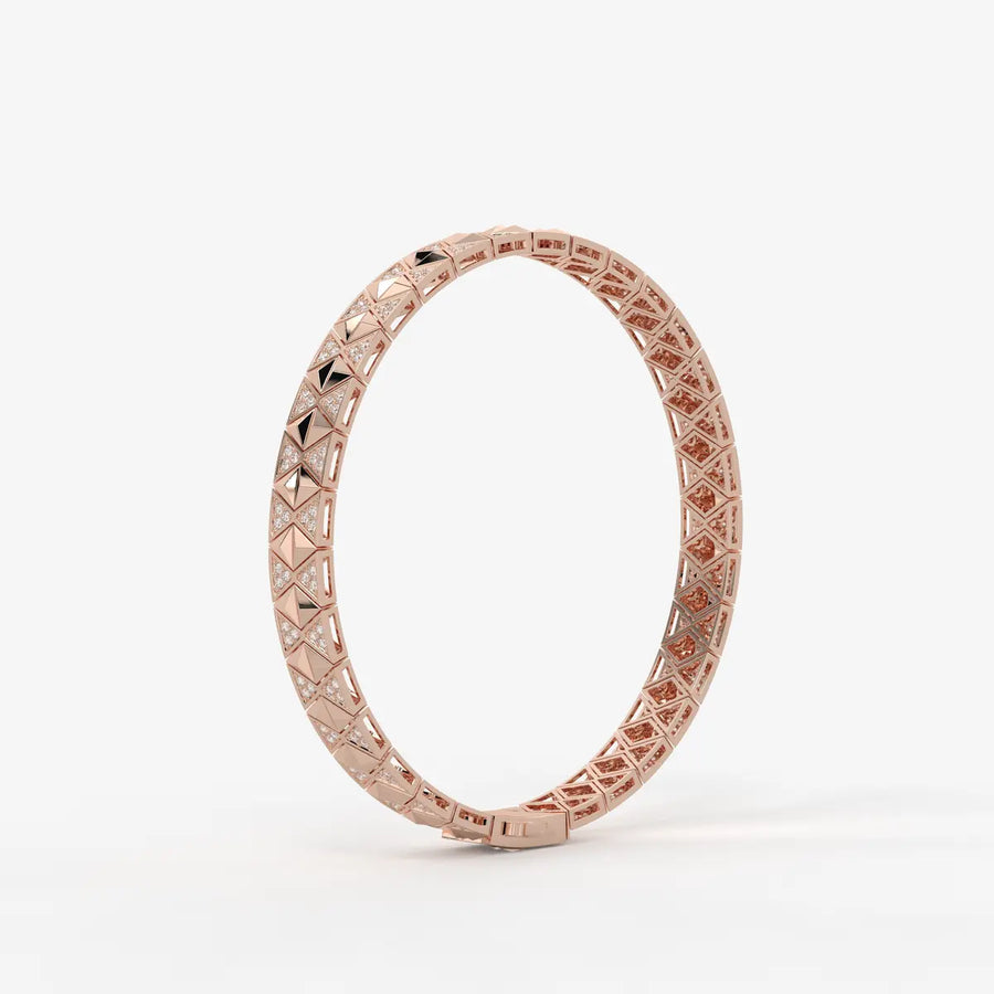 Qyverra Diamond Axiomcrest Bracelet