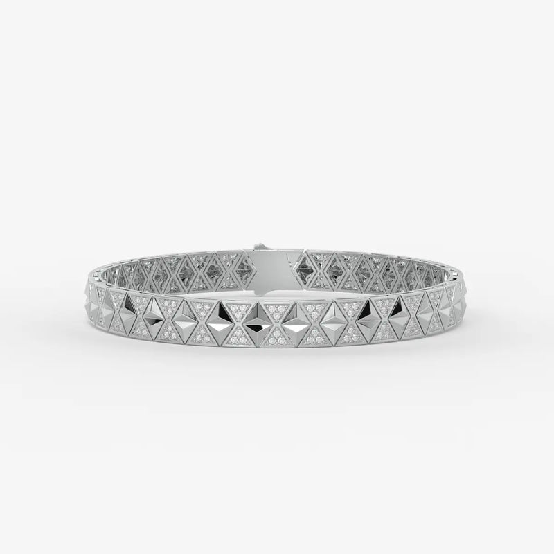 Qyverra Diamond Axiomcrest Bracelet