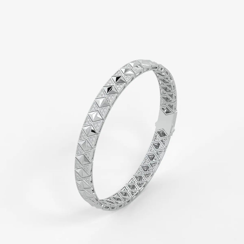 Qyverra Diamond Axiomcrest Bracelet