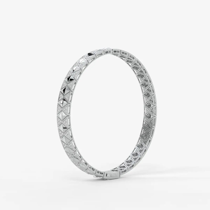 Qyverra Diamond Axiomcrest Bracelet