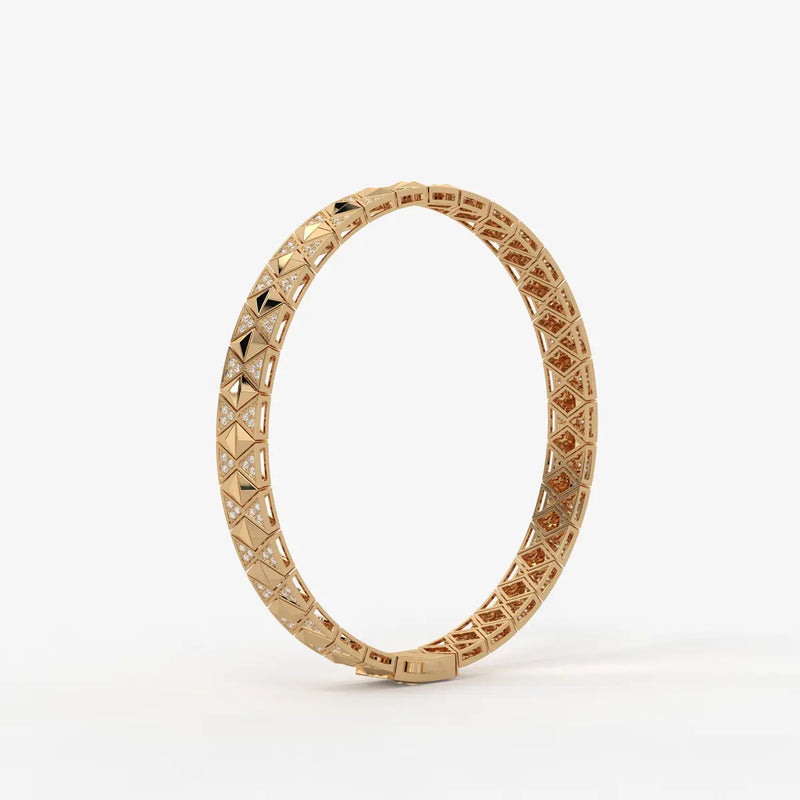 Qyverra Diamond Axiomcrest Bracelet