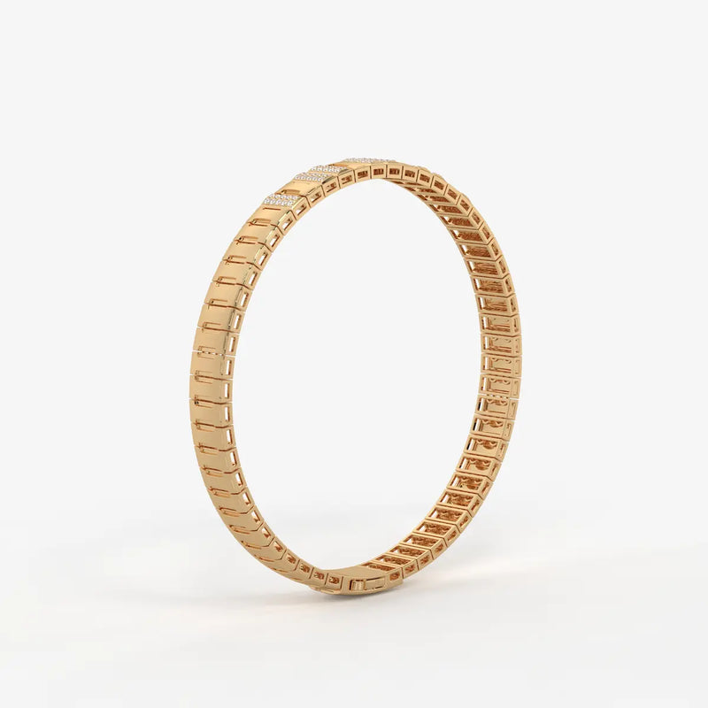Zenvira Luxe Grid Bracelet