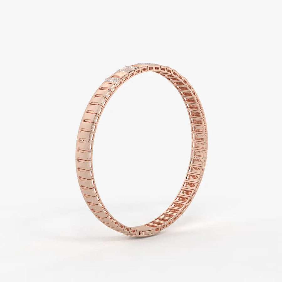 Zenvira Luxe Grid Bracelet