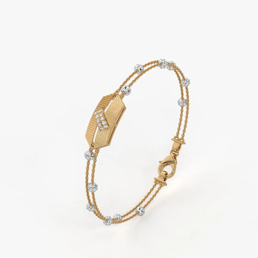 Ruhani Prism Chain Bracelet