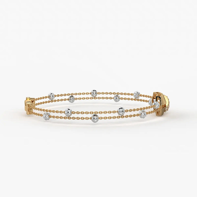 Ruhani Prism Chain Bracelet