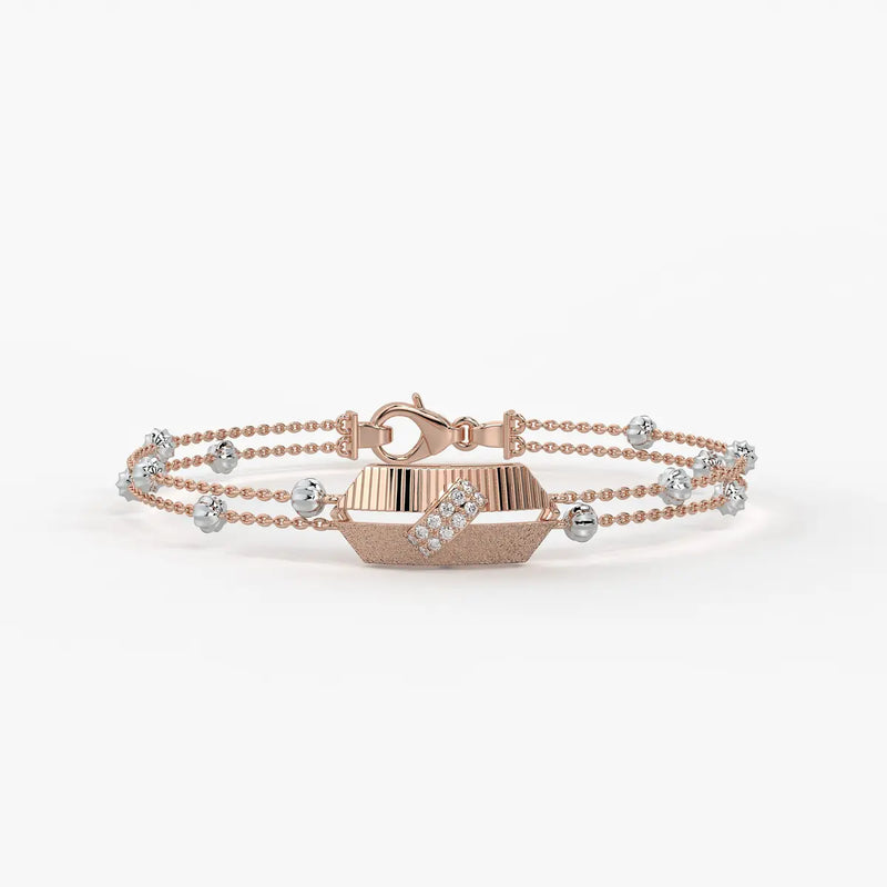 Ruhani Prism Chain Bracelet