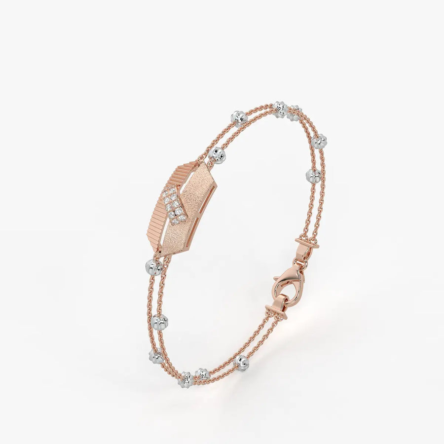 Ruhani Prism Chain Bracelet