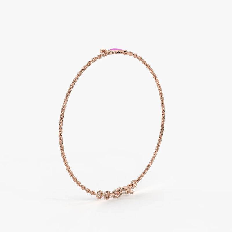 Blush Swan Flamingo Bracelet